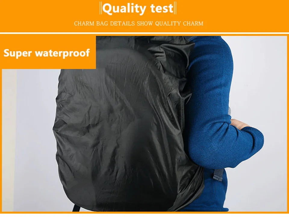 Rain Cover Backpack 20L 35L 40L 50L 60L Waterproof Bag Camo Tactical Outdoor Camping Hiking Climbing Dust Raincover