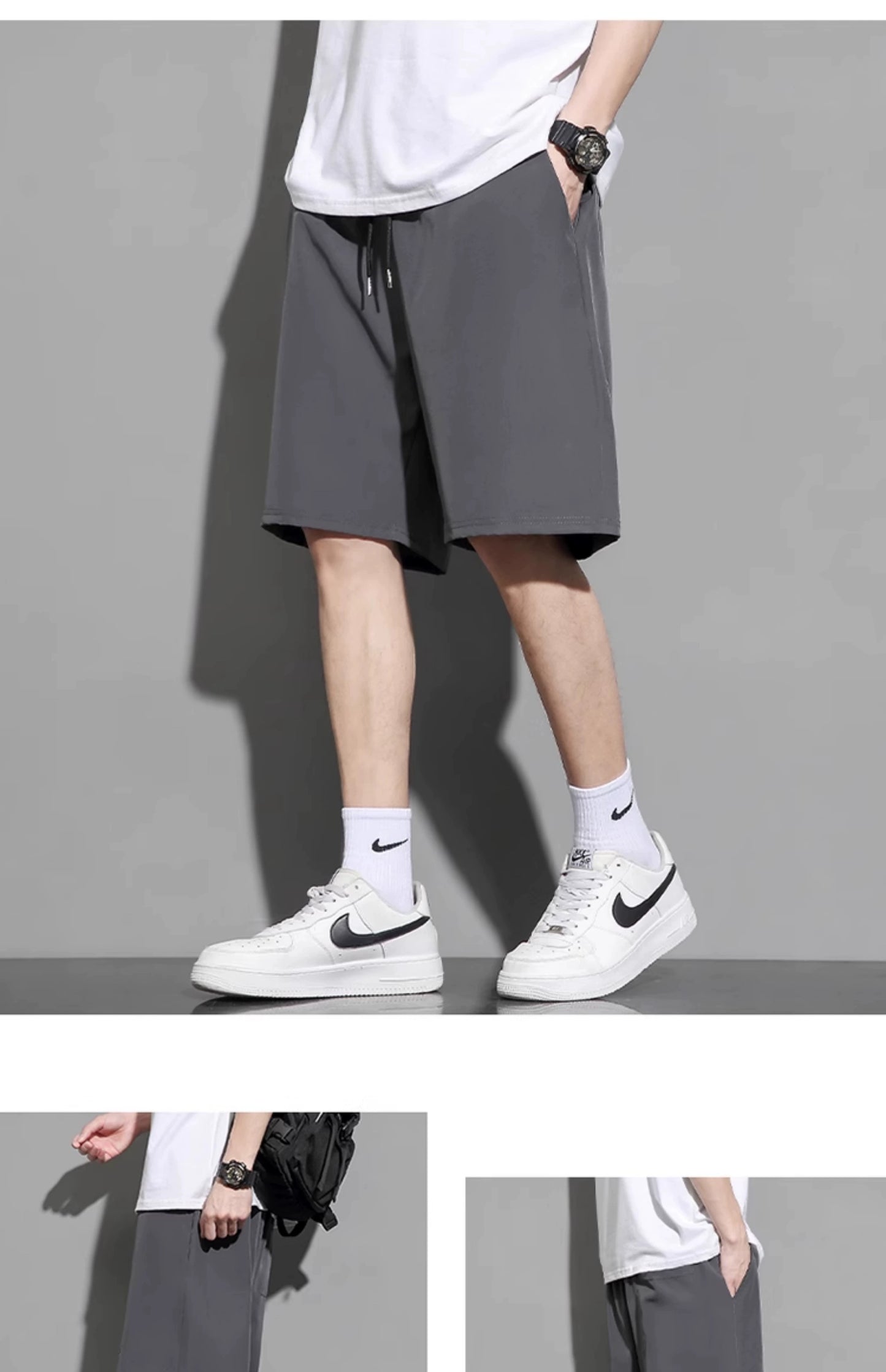 Trendy Men's Outwear Casual Basketball Beach Shorts