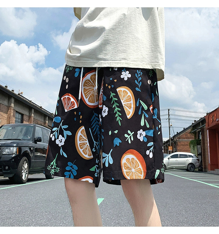 Trendy Casual Soakable Ice Silk Quick-Drying Beach Pants