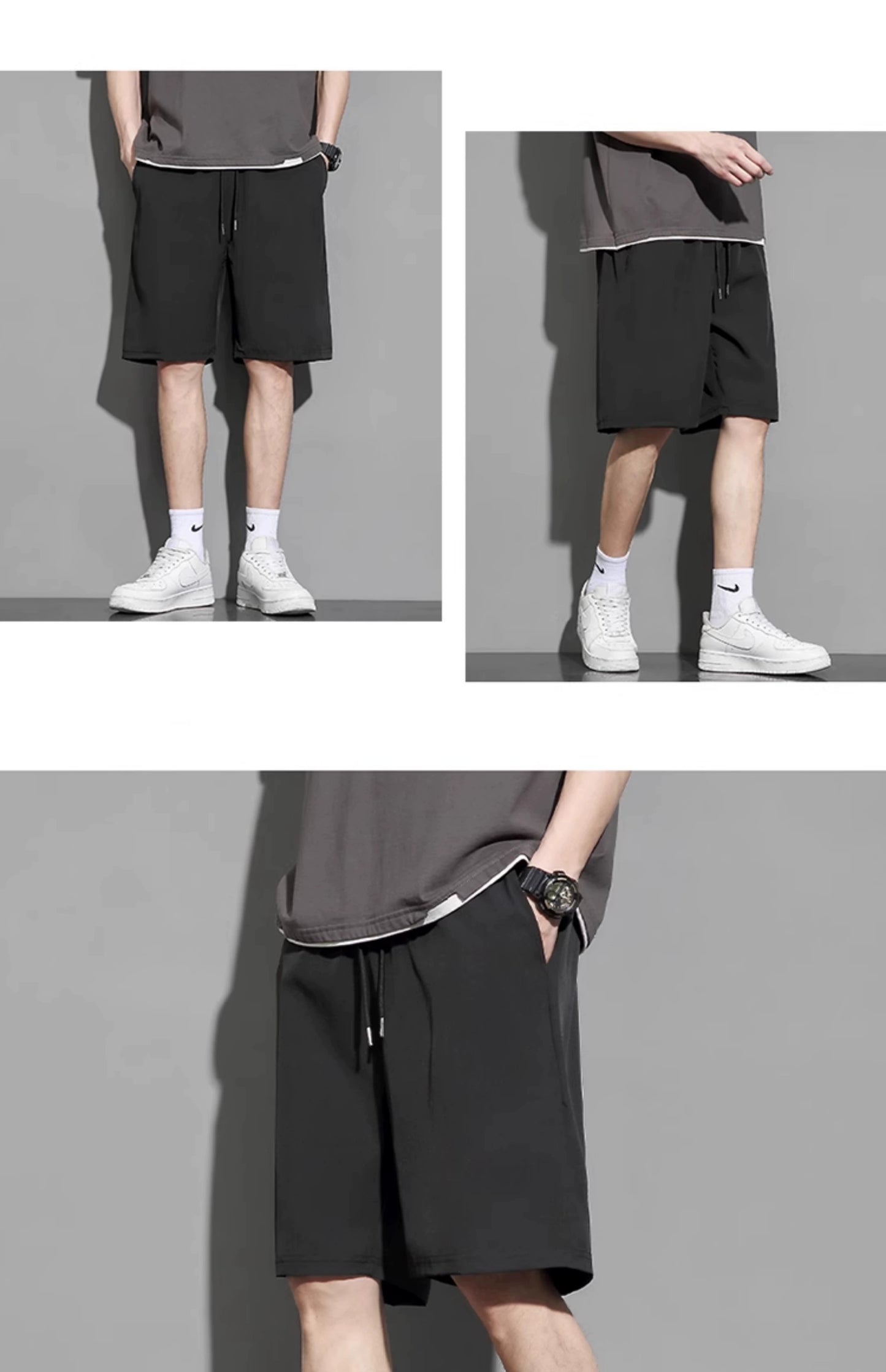 Trendy Men's Outwear Casual Basketball Beach Shorts