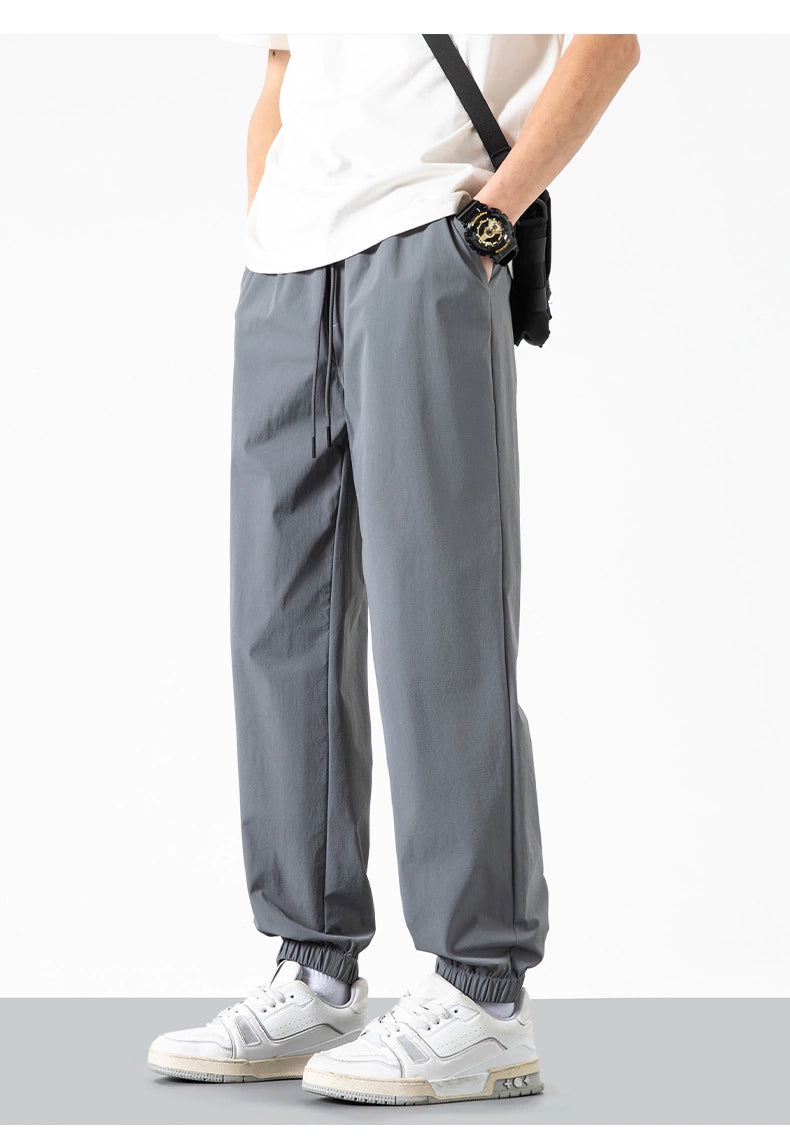 Warrior Jogger Pants Summer Breathable Ankle Length Casual Pants