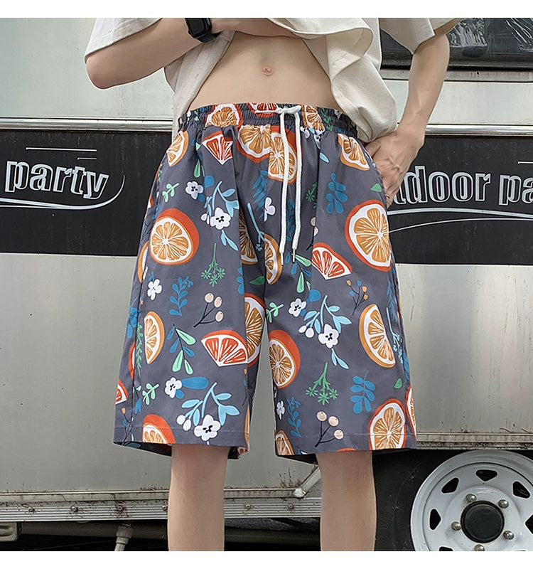 Trendy Casual Soakable Ice Silk Quick-Drying Beach Pants