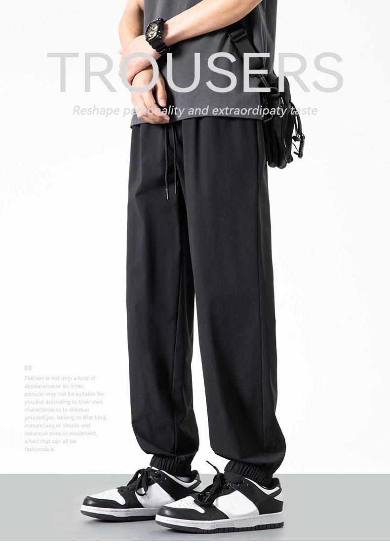 Warrior Jogger Pants Summer Breathable Ankle Length Casual Pants